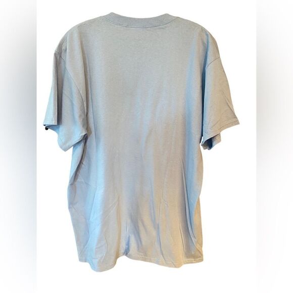 Elvis Presley Sz L* Light Blue Young Elvis Presley Portrait Short Sleeve T-Shirt - Picture 3 of 5